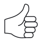 Thumbs up icon